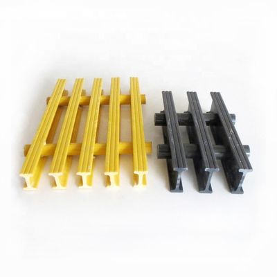 Antiderrapante de alta resistência Pultruded GRP Fiberglass Grating Walkway com serviço de corte