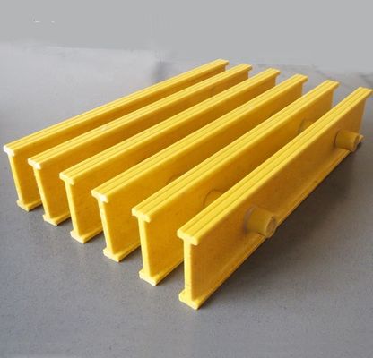 Técnica Piso de piso de fibra de vidro GRP pultrudado para passarela de navio resistente à corrosão