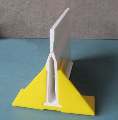 Técnica Pultrusão 120mm viga de apoio de fibra de vidro para piso de aves de capoeira porco ovelha