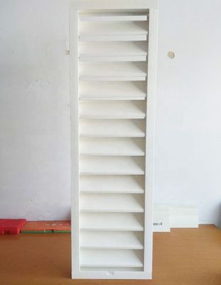 Fusão de plantas de potes FRP Louver com ventilação de ar isolado e comprimento de 1m a 11,6m