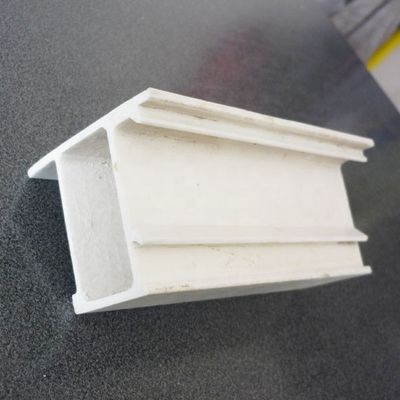 1m a 3m comprimento GRP Fibra de vidro reforçado de plástico Profil de estrutura de janela para industrial