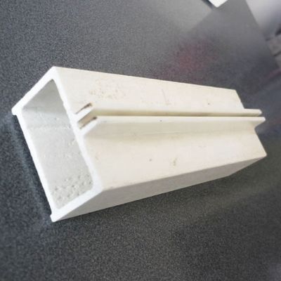 1m a 3m comprimento GRP Fibra de vidro reforçado de plástico Profil de estrutura de janela para industrial