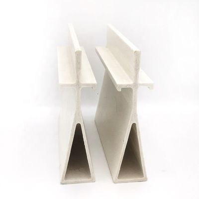 Serviço de corte de vigas de piso de porcos de FRP para construção de fazendas de porcos 100 120 135 150mm vigas