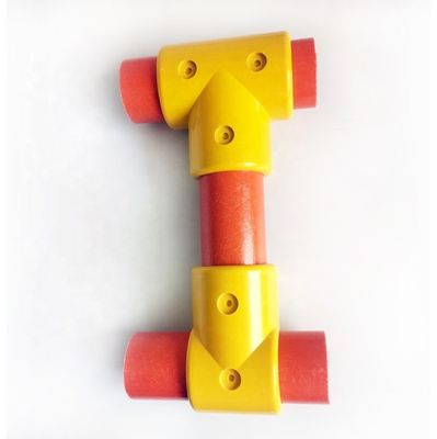 50 mm FRP Conectores de mangueira redonda de fibra de vidro Acessórios de mangueira com proteção UV