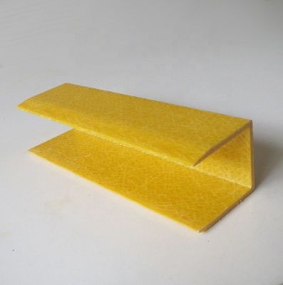Técnica Pultrusão Fibra de vidro GFRP C Canal para 30 mm Proteção/Cobre de Bordas