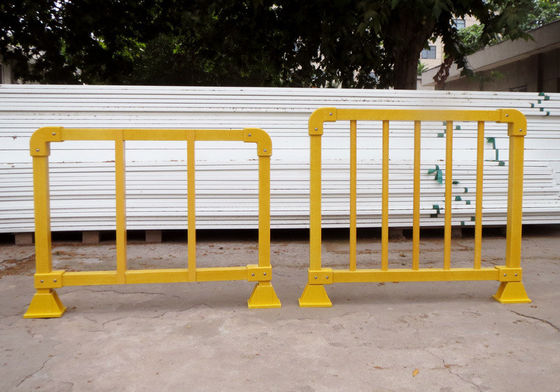 50 mm Fibra de vidro FRP Tubos quadrados de manobra para a instalação de tratamento de águas residuais