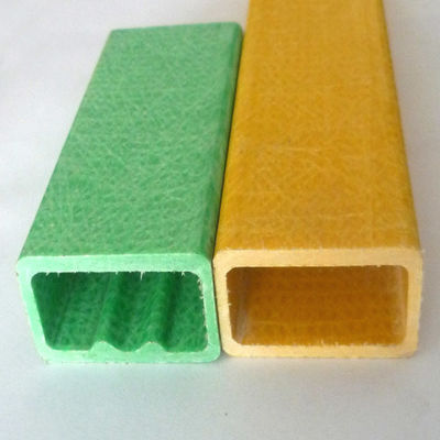 Serviço de corte Profissionais de tubos quadrados de FRP suaves de 16 mm a 50 mm para postes de vedação isolados