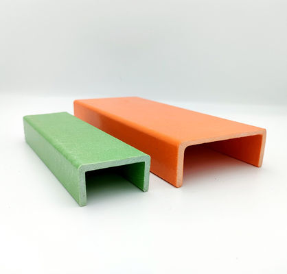 Material do canal da escada de fibra de vidro de alta resistência 70mm 84mm 88mm para cores personalizadas