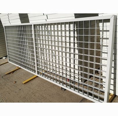 Serviço de corte 50x50mm Grelha de grelha de FRP de grelha de fibra de vidro Grelha de ventilação de ar