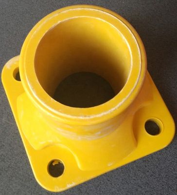 Conector T Cross Tee de fibra de vidro protegido contra UV para tubos de cerca de FRP de 36 mm e 50 mm