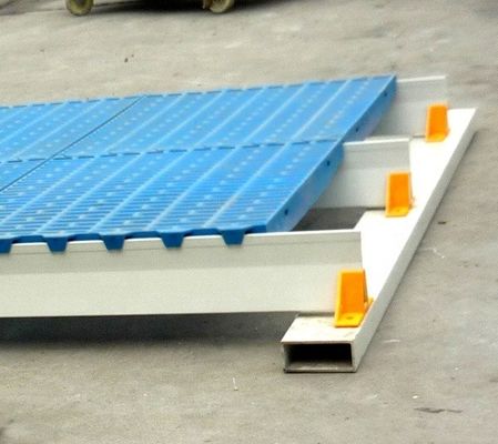 Profissionais estruturais de fibra de vidro lisa para construção de fazendas de cabras/ovinos comprimento 1m-11.6m