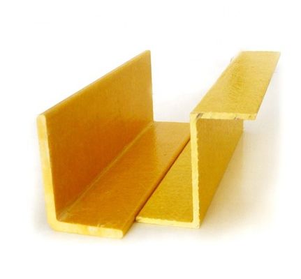 Estruturas Suporte com GFRP resistente a produtos químicos Profil Z Material liso e durável