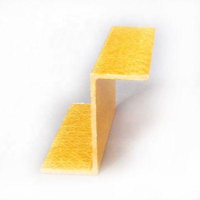 Estruturas Suporte com GFRP resistente a produtos químicos Profil Z Material liso e durável