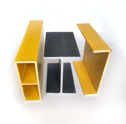 Estruturas Suporte com GFRP resistente a produtos químicos Profil Z Material liso e durável
