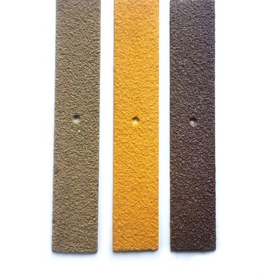 FRP Material Antiderrapante Fibra de vidro Composite Step Strip para Decking 1m a 11,6m comprimento