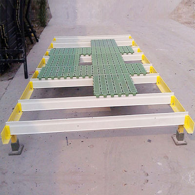 60x60x5cm Piso de plástico de barra para casa de ovelhas Pavimento de design industrial Estilo resistente