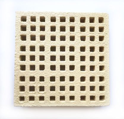Grelhas de fibra de vidro de FRP côncavo lirado para aplicação de plataforma de calçada anticorrosiva