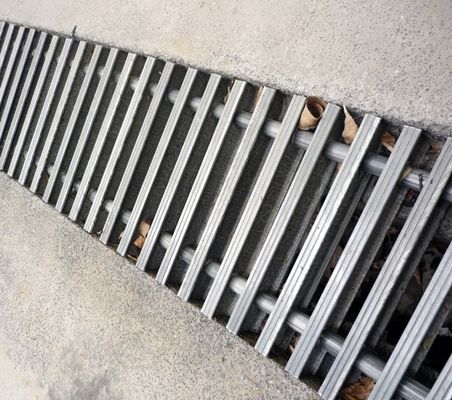 Estrada de grades de fibra de vidro de FRP leve projetada para aplicações de calçadas de plástico