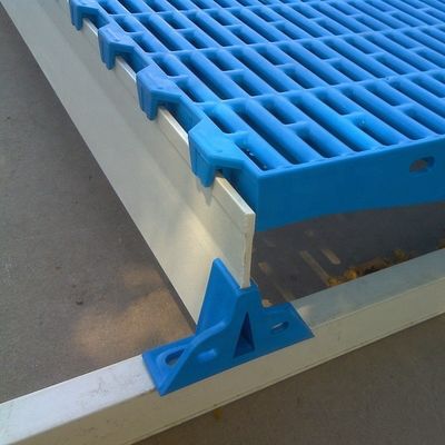 65x15mm Tamanho de malha Peso de plástico de porco para caixas de parto/caixas de porco