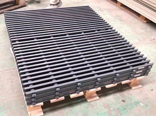 Amostra de tamanhos e cores personalizados aceites Grades de pultração de fibra de vidro FRP de alta resistência