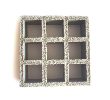 Grades de calçada de molde de FRP com cores personalizadas e superfície de areia antiderrapante