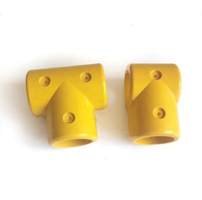 Estilo industrial 50 mm FRP Manilha/Sistema de vedação GRP Manilha Acessórios Grampos T Acessórios Cross Tee