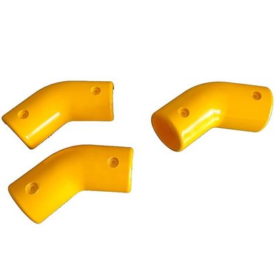 Acessórios de protetores UV de FRP para elitos de tubos redondos de 50 mm