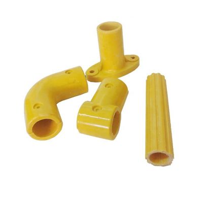 Barrancos de escada / mangueiras Mangueira de fibra de vidro composta com formato redondo de 36 mm de diâmetro