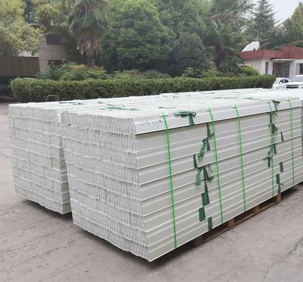 Serviço de corte: feixe de fibra de vidro de alta resistência GRP FRP para feixe de suporte de piso de plástico de porco