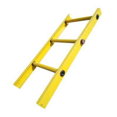Escalas de isolamento FRP/GRP antiderrapante de comprimento personalizado para campos de energia e produtos químicos
