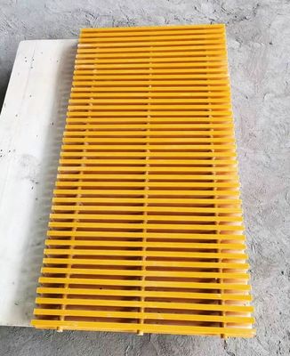Grelhas de fibra de vidro de GRP para coberturas de deck/cercas/barrancos de trincheiras de navios de alta resistência em FRP
