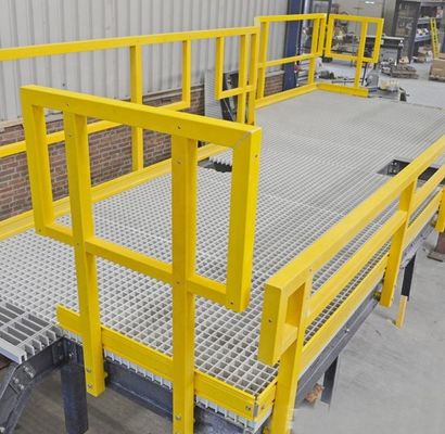 Manobras de piso de FRP A escolha ideal para resistência à corrosão em ambientes difíceis