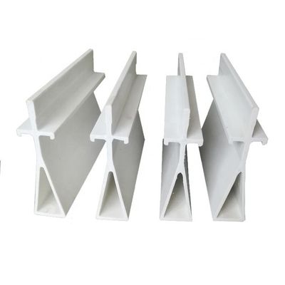 Feixe de suporte de fibra de vidro para construção de fazendas de aves de capoeira Forma triangular comprimento personalizado