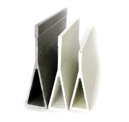 Feixe de suporte de fibra de vidro para construção de fazendas de aves de capoeira Forma triangular comprimento personalizado