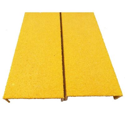 Comprimento de 1m a 11,6m Trampolim de escada de fibra de vidro personalizado com FRP resistente ao deslizamento de alta resistência