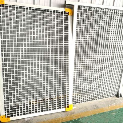 Segurança energética Porta de barreira isolada de FRP com serviço de corte GRP Grelha de fibra de vidro