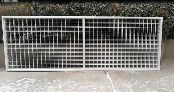 Segurança energética Porta de barreira isolada de FRP com serviço de corte GRP Grelha de fibra de vidro