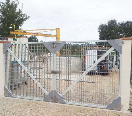 Proteção UV Isolamento Barreira de grade de fibra de vidro para vedação elétrica e segurança