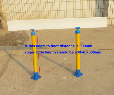 Juntas de piso de resina de fibra de vidro de triângulo estável e liso para suporte de piso de fazendas de suínos