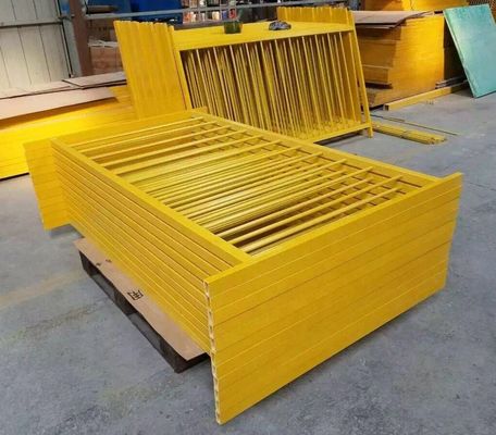 Cercas de plástico reforçado de fibra de vidro composita durável pultrudo e personalizável