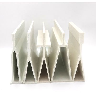Feixe de fibra de vidro FRP resistente para suporte de piso de plástico em explorações de suínos, aves de capoeira, ovinos e cabras