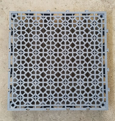 40x40x4.0cm Tapete de plástico de PP para lavagem de carros e cobertura de piso de garagem