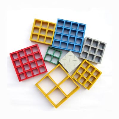 Técnica personalizada Grelhas de FRP GFRP moldadas para passeios/pavimentos/cobertura de trincheiras