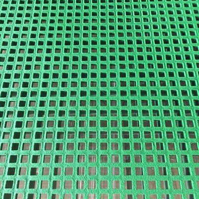 Resistência Grelhas moldadas de FRP para plataforma de calçada de pisos de fibra de vidro de plástico