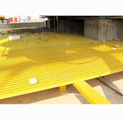 Técnica de grades de tecto Folha de grades de FRP de alta resistência pultrudada para construção
