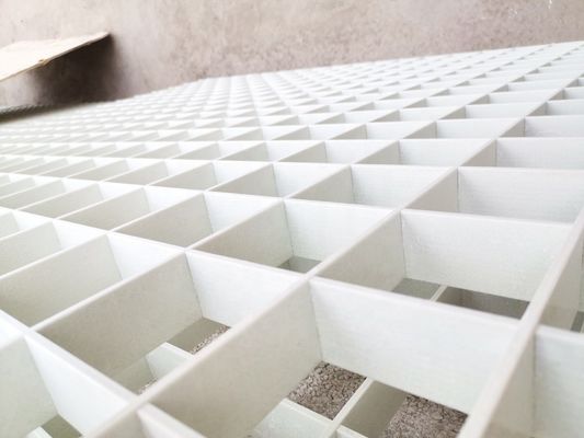 Técnica de grades de tecto Folha de grades de FRP de alta resistência pultrudada para construção