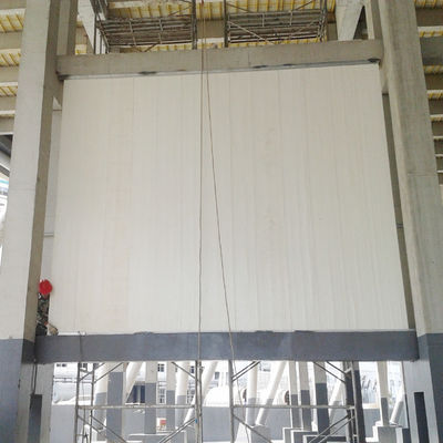 Cortar barreiras industriais de parede FRP painel de parede de barreira de vento para parede à prova de som