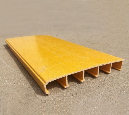 Decking de fibra de vidro composto de FRP pultrudado torre de plancha e resfriamento GRP Roof Walkway