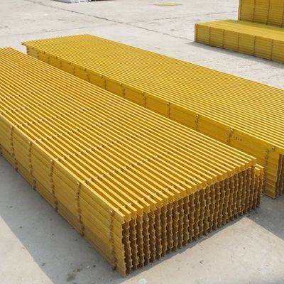 40% 80% Grelhas de FRP de alta resistência em área aberta para aplicações de carga pesada e alta