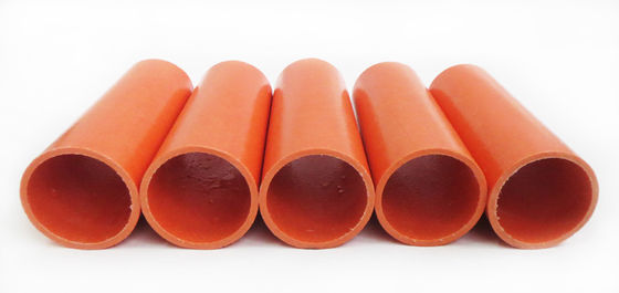 Cores personalizadas Tubo redondo de plástico reforçado com fibra de vidro de 50 mm para amplas aplicações